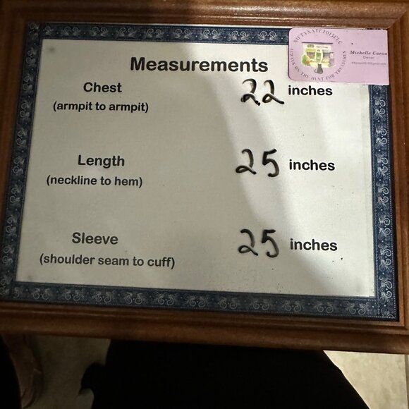 LOFT size L blue floral print 1/3 button pin tuck long sleeve Boho top - Picture 8 of 8